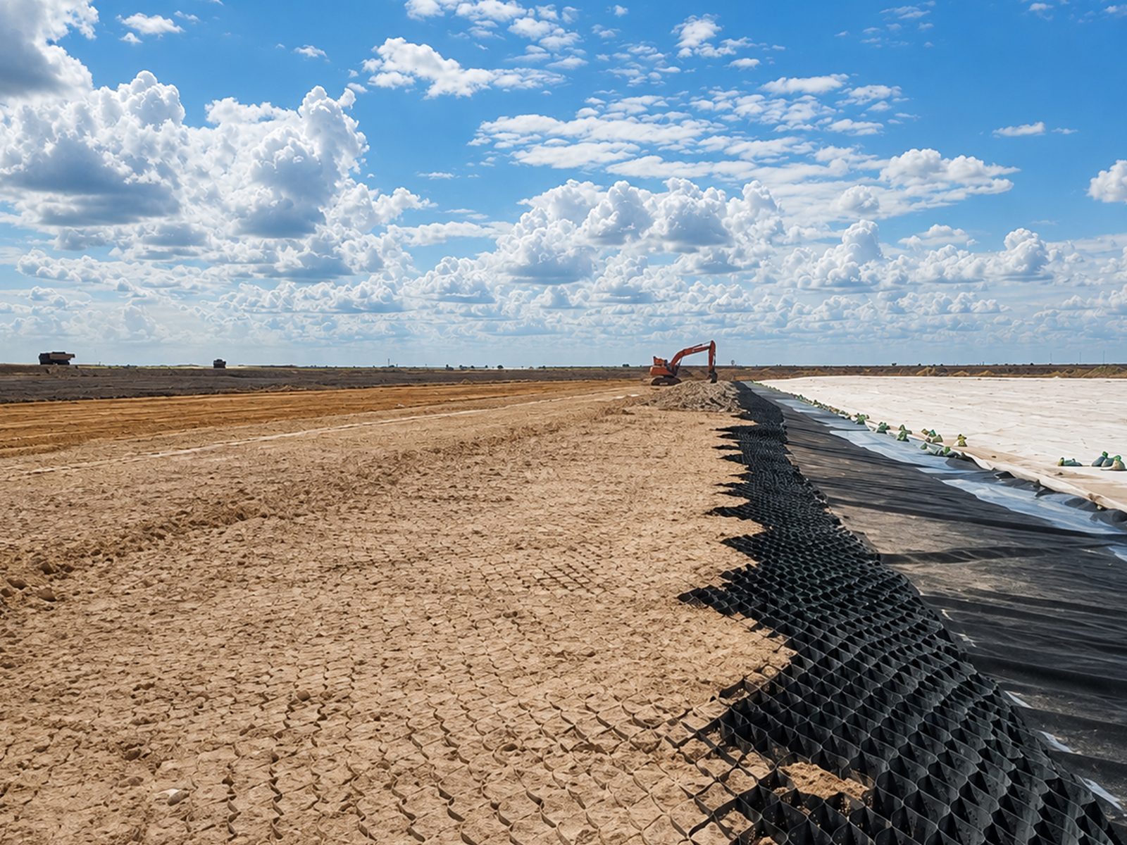 Slope stabilisation works on a civil project - photo 2